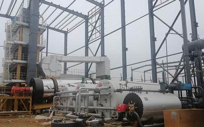 Asphalt mixing plant dust collector selection